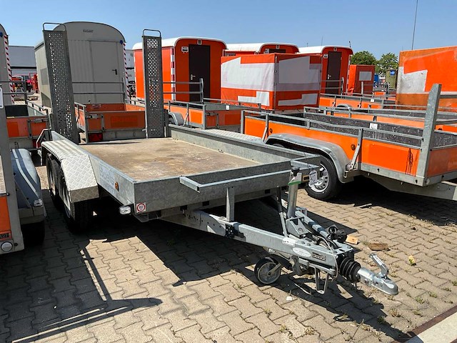 2014 atec mg1 3500 graafmachine transporter / voertuig aanhangwagen - afbeelding 13 van  19