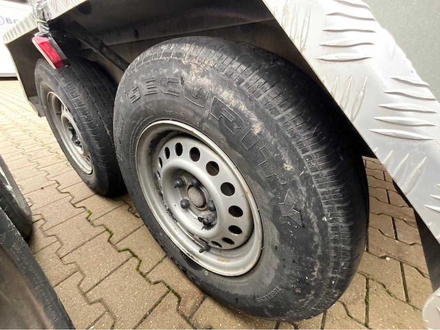 2014 atec mg1 3500 graafmachine transporter / voertuig aanhangwagen - afbeelding 4 van  14