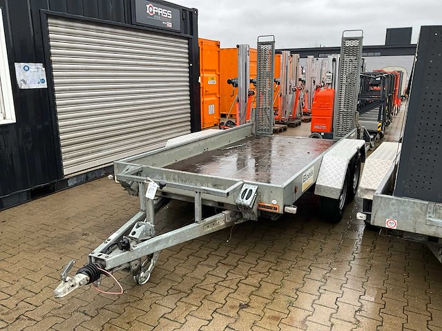 2014 atec mg1 3500 graafmachine transporter / voertuig aanhangwagen - afbeelding 1 van  14