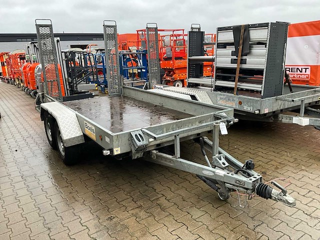 2014 atec mg1 3500 graafmachine transporter / voertuig aanhangwagen - afbeelding 7 van  14
