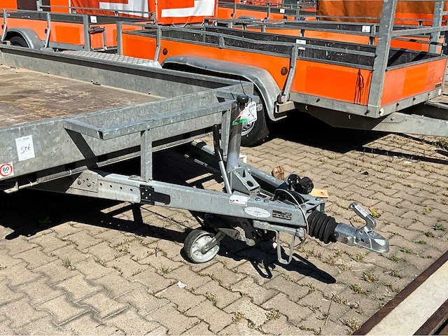 2014 atec mg1 3500 graafmachine transporter / voertuig aanhangwagen - afbeelding 4 van  19