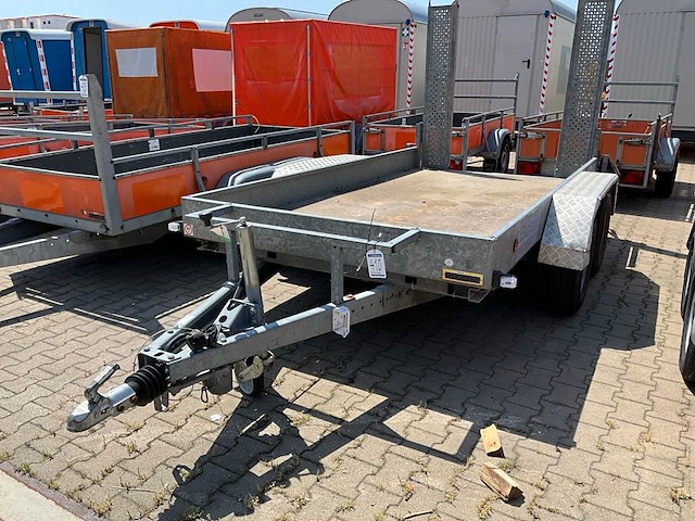 2014 atec mg1 3500 graafmachine transporter / voertuig aanhangwagen - afbeelding 1 van  19