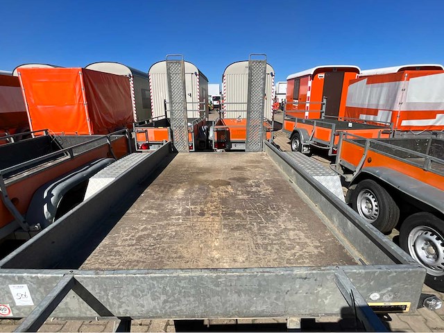 2014 atec mg1 3500 graafmachine transporter / voertuig aanhangwagen - afbeelding 19 van  19