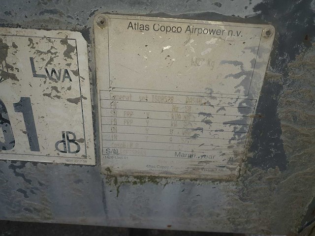 2014 atlas copco qas 40 stroomgenerator - afbeelding 5 van  9