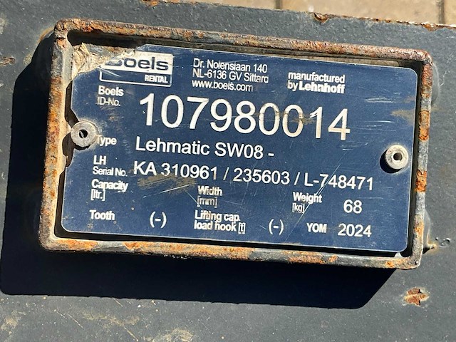 2014 atlas copco sb 452 hydraulische sloophamer - afbeelding 6 van  9
