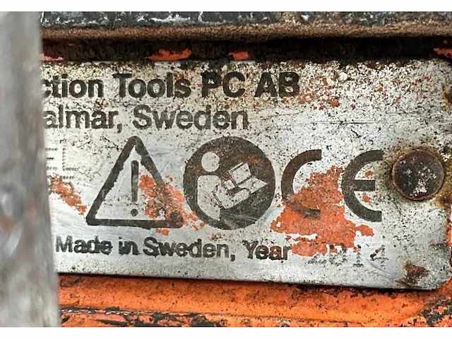 2014 atlas copco sb 52 hydraulische sloophamer - afbeelding 8 van  10