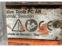 2014 atlas copco sb 52 hydraulische sloophamer - afbeelding 8 van  10