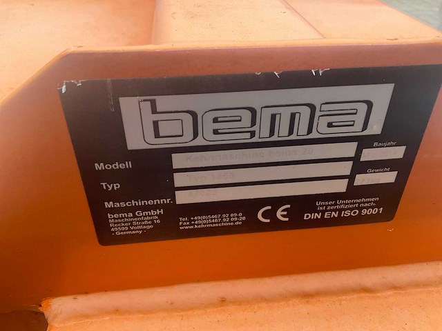 2014 bema 1850 straatveegmachine - afbeelding 5 van  5