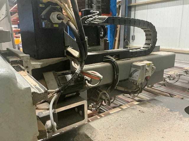 2014 biesse uniline 3200 cnc hout bewerkingcentrum - afbeelding 30 van  31