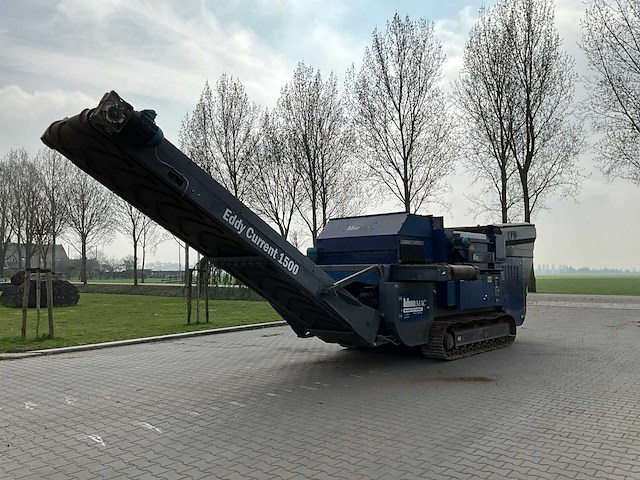 2014 bluemac eddy current 1500 mobiele non-ferro metaalscheider - afbeelding 1 van  26