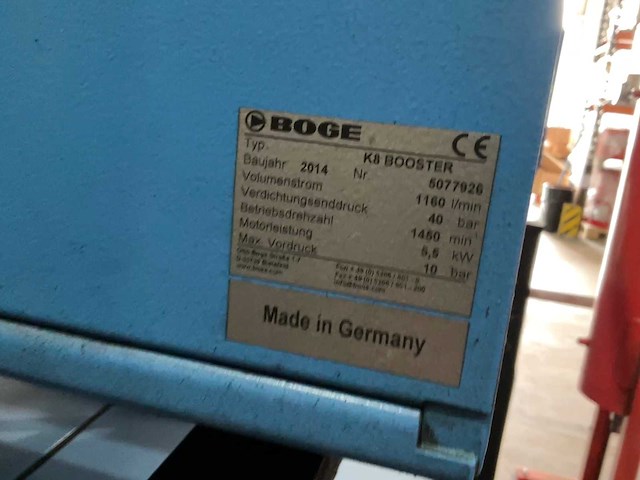 2014 boge k8 perslucht installatie - afbeelding 15 van  31