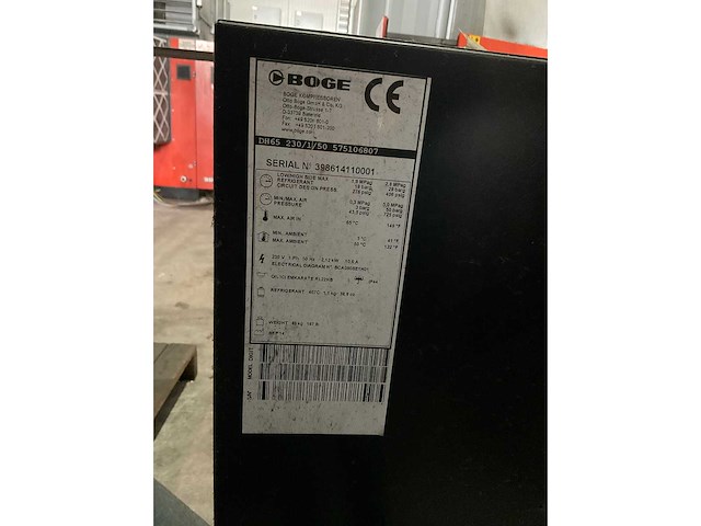 2014 boge k8 perslucht installatie - afbeelding 20 van  31