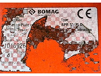 2014 bomag bpr 55/65 d/e trilplaat - afbeelding 5 van  8