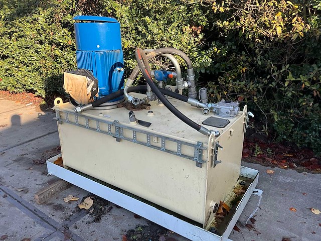 2014 bosch / rexroth hs-024-b991 hydraulisch aggregaat - afbeelding 1 van  10