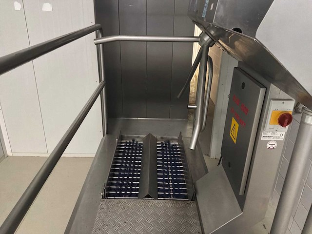 2014 bosgraaf dslo-sl-1500-r+ek400-wrt-r hygiëne station met zolen reiniger - afbeelding 5 van  10
