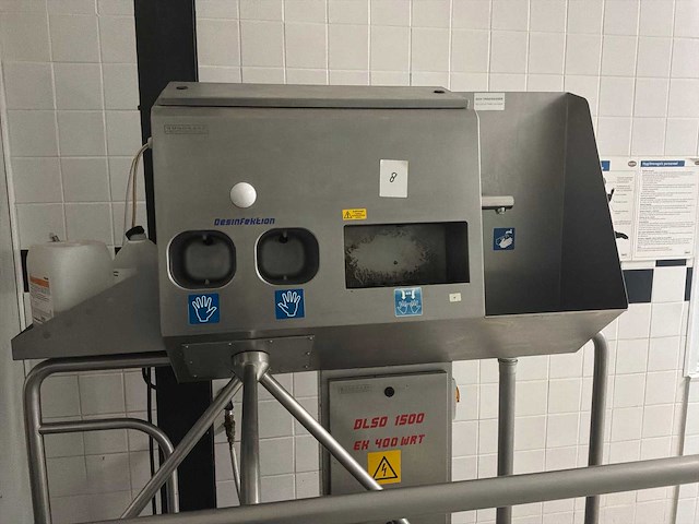2014 bosgraaf dslo-sl-1500-r+ek400-wrt-r hygiëne station met zolen reiniger - afbeelding 6 van  10