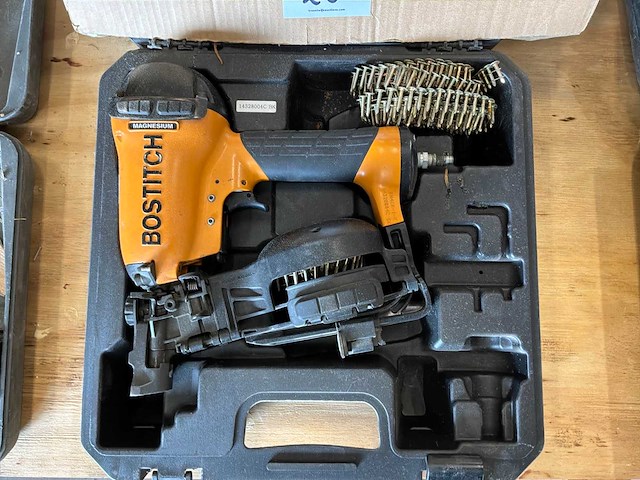 2014 bostitch rn46 1-e pneumatische spijkertacker - afbeelding 2 van  2