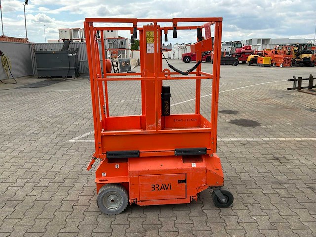 2014 braviisol leonardo lui mini hd hoogwerker / personenlift - afbeelding 21 van  23
