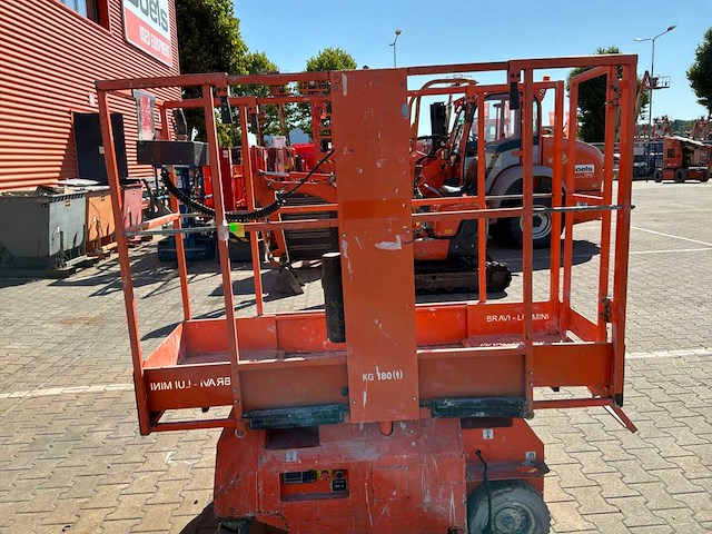2014 braviisol leonardo lui mini hd hoogwerker / personenlift - afbeelding 3 van  21