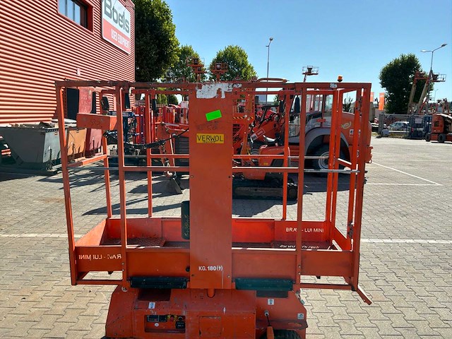 2014 braviisol leonardo lui mini hd hoogwerker / personenlift - afbeelding 2 van  20