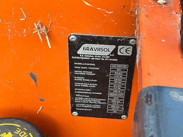 2014 braviisol lui mini hd hoogwerker - afbeelding 8 van  16