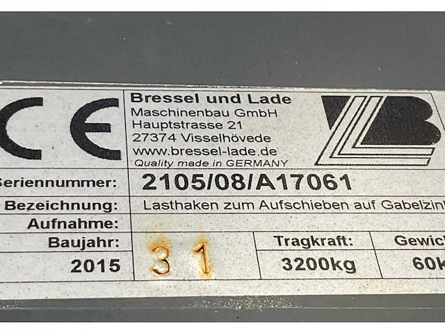 2014 bressel und lade hijs aanbouwdeel (3x) - afbeelding 7 van  7