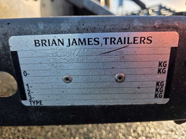 2014 brian james trailers drawbar, tt aanhangwagen - afbeelding 11 van  27