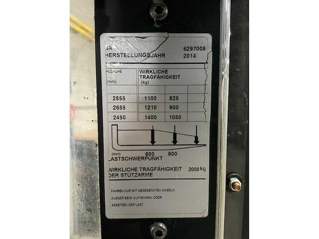 2014 bt swe140l stapelaar - afbeelding 12 van  12