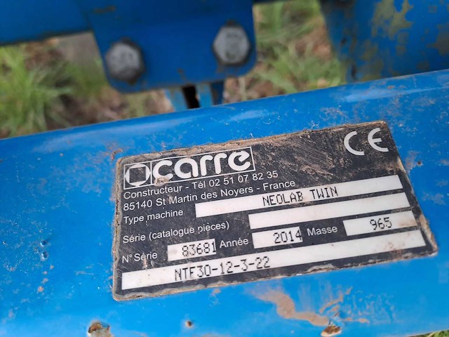 2014 carre neolab twin cultivator / diepgronder - afbeelding 5 van  5