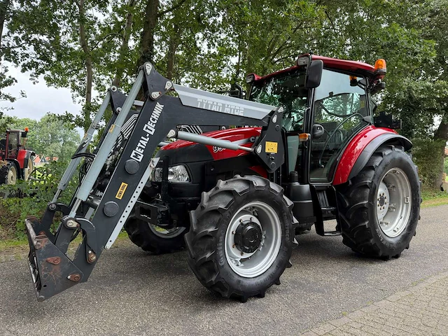 2014 case ih farmall 95a frontlader vierwielaangedreven landbouwtractor - afbeelding 1 van  17
