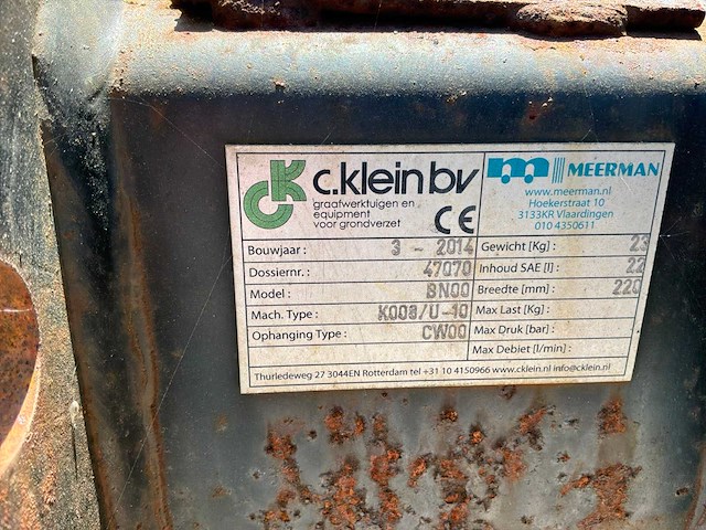 2014 cklein graafbak (2x) - afbeelding 4 van  6