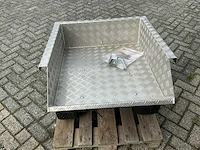 2014 cramer zitmaaier aanhangwagen pick up trailer zitmaaier - afbeelding 7 van  14