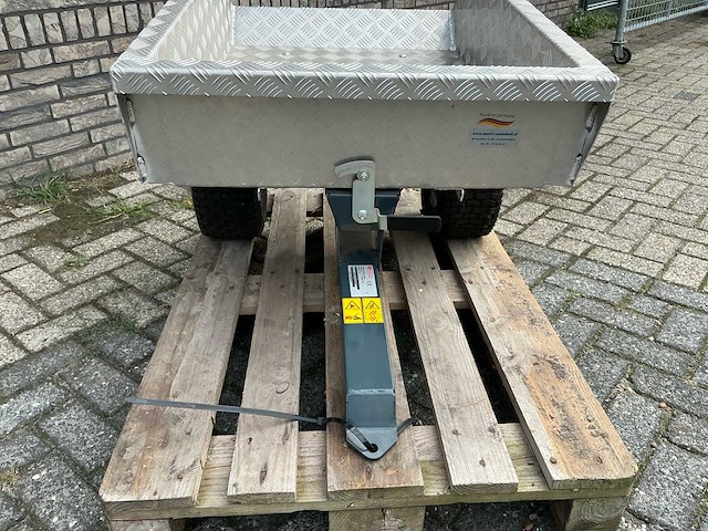 2014 cramer zitmaaier aanhangwagen pick up trailer zitmaaier - afbeelding 8 van  14