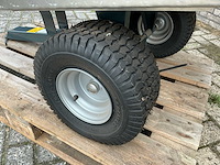 2014 cramer zitmaaier aanhangwagen pick up trailer zitmaaier - afbeelding 14 van  14