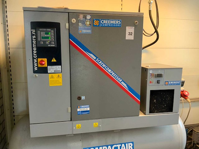 2014 creemers rcb11 500 cdg 2 schroefcompressor - afbeelding 20 van  23