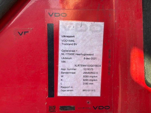 2014 daf cf 370 ft trekker - afbeelding 41 van  46