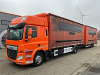 2014 daf cf440 euro6 vrachtwagen met 2004 meert aanhanger