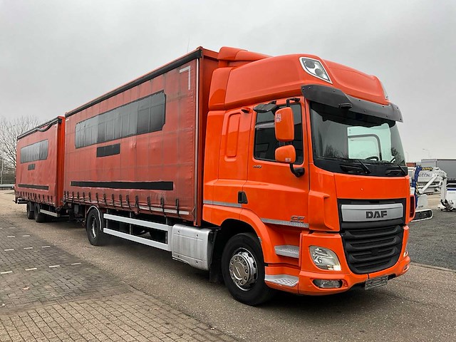 2014 daf cf440 euro6 vrachtwagen met aanhanger - afbeelding 49 van  49