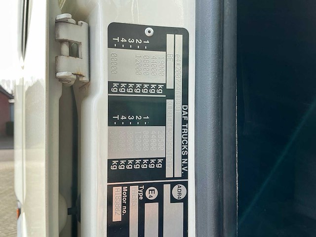 2014 daf xf 460 ft vrachtwagen - afbeelding 5 van  21