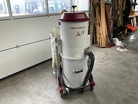 2014 depureco fox 5.5p 100 lt verrijdbare industriële stofzuiger - afbeelding 3 van  10