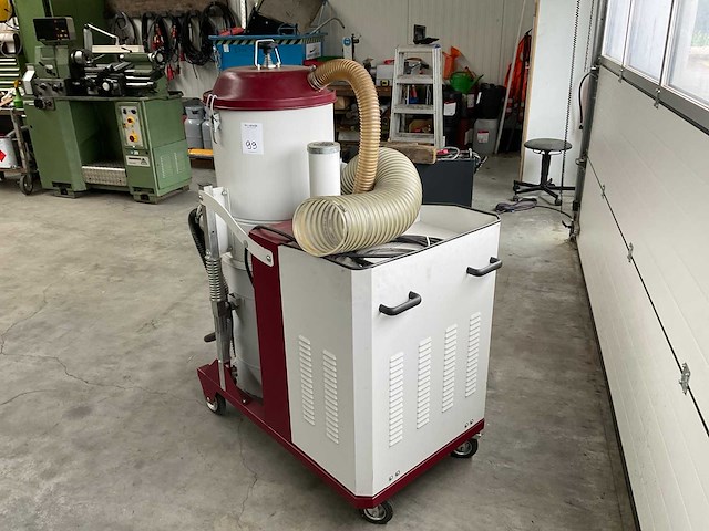 2014 depureco fox 5.5p 100 lt verrijdbare industriële stofzuiger - afbeelding 5 van  10