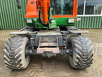 2014 doosan dx55w mobiele graafmachine - afbeelding 2 van  26