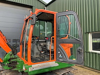 2014 doosan dx55w mobiele graafmachine - afbeelding 4 van  26