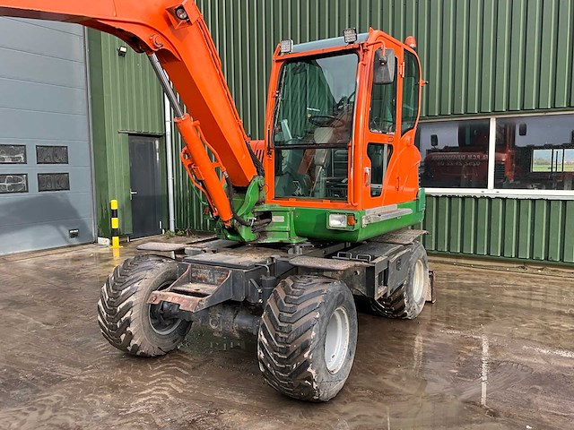 2014 doosan dx55w mobiele graafmachine - afbeelding 22 van  26