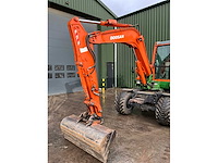 2014 doosan dx55w mobiele graafmachine - afbeelding 23 van  26
