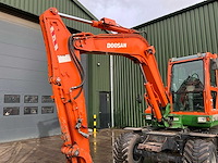 2014 doosan dx55w mobiele graafmachine - afbeelding 24 van  26