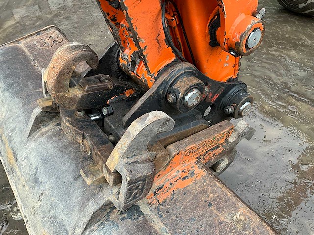 2014 doosan dx55w mobiele graafmachine - afbeelding 25 van  26