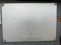 2014 dynapac f1700c asfalteermachine - afbeelding 3 van  6