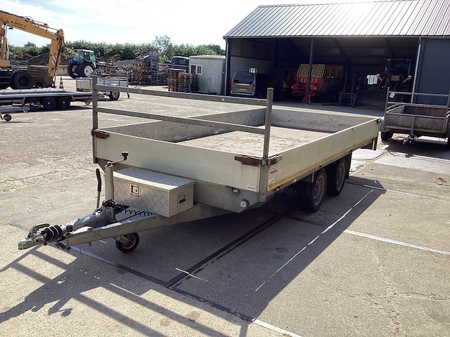 2014 eduard p4 4 geremde tandem-plateauwagen - afbeelding 1 van  12
