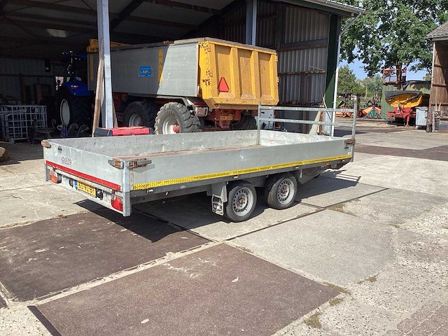 2014 eduard p4 4 geremde tandem-plateauwagen - afbeelding 6 van  12